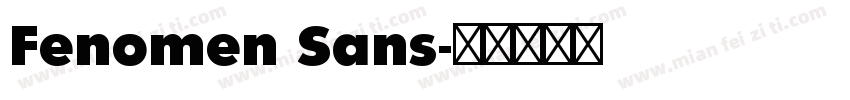 Fenomen Sans字体转换